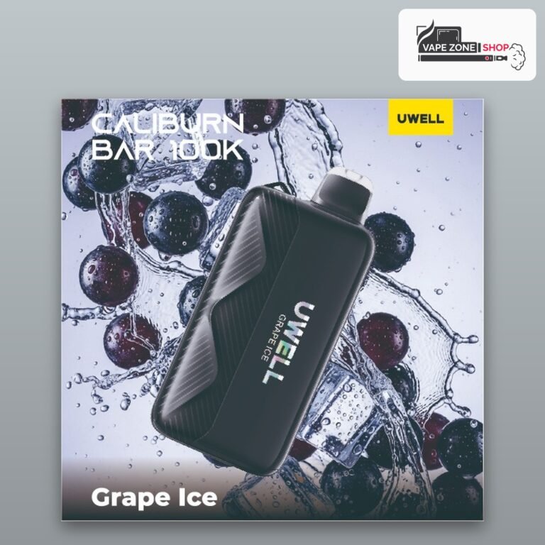 Uwell Caliburn Bar 100000 Puffs Grape Ice 20mg Disposable Vape Dubai