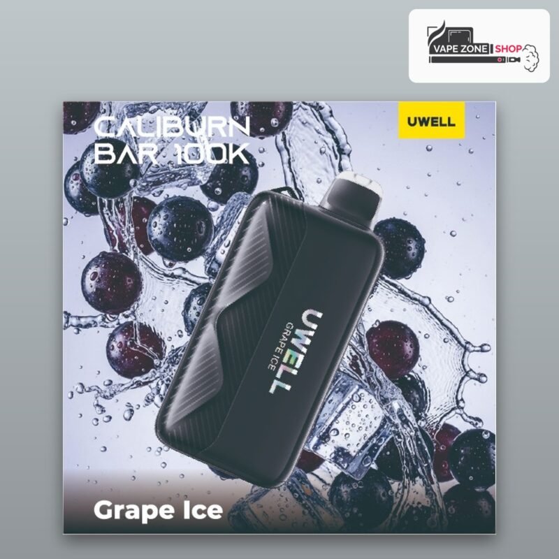 Uwell Caliburn Bar 100000 Puffs Grape Ice 20mg Disposable Vape Dubai