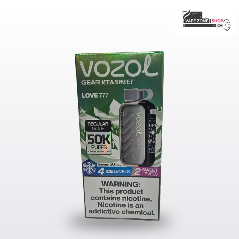 Vozol Gear Ice and Sweet 50000 Puffs 50mg disposable vape Dubai UAE - image 01