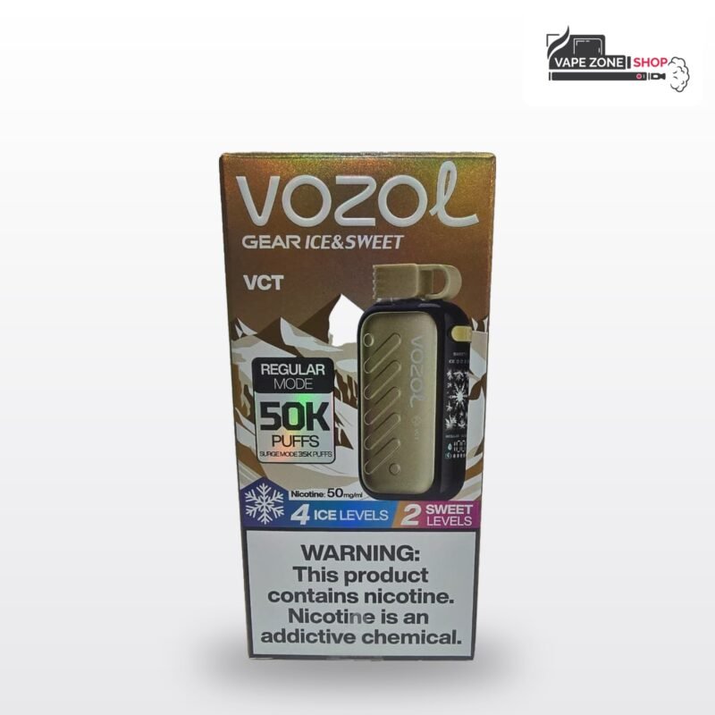 Vozol Gear Ice and Sweet 50000 Puffs 50mg disposable vape Dubai UAE - image 02