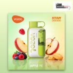 Vozol Star 35000 Puffs Apple Pie Disposable Vape 50mg Dubai UAE