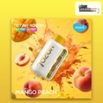 Vozol Star 40000 puffs disposable vape Mango Peach flavour, 50mg, VapeZone Dubai