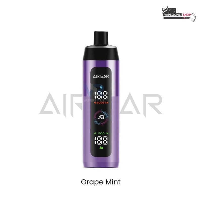 Air Bar E-Shisha 15000 Puffs Grape Mint Dubai UAE