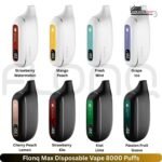 Flonq Max 8000 Puffs All Flavours Dubai UAE