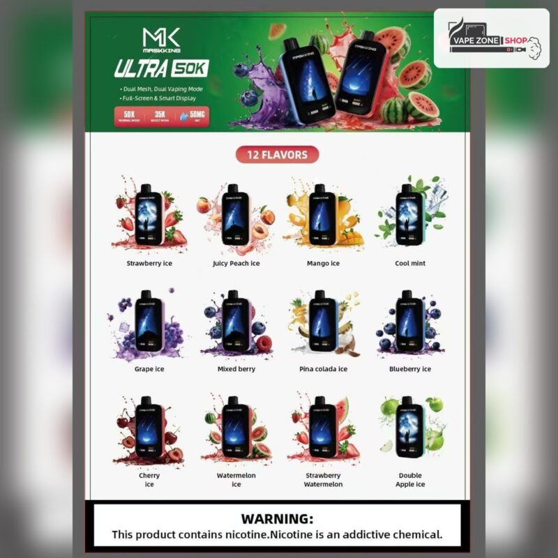 Maskking Ultra 50000 Puffs Dubai UAE