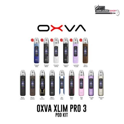 OXVA Xlim Pro 3 pod kit all fifteen colours