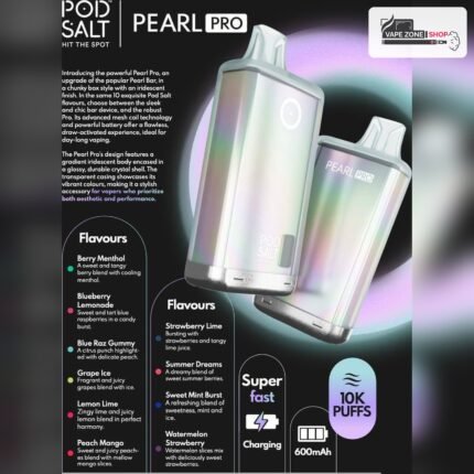 Pod Salt Pearl Pro 10000 Puffs Dubai UAE