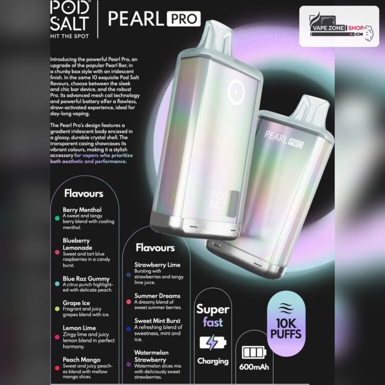 Pod Salt Pearl Pro 10000 Puffs Dubai UAE