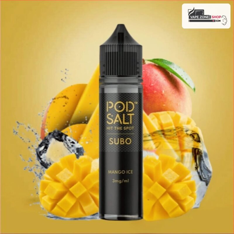 Pod Salt Subo 50ml 3mg Freebase Mango Ice Dubai UAE