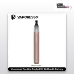 Vaporesso Eco One Pro pod kit Mocha Brown