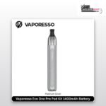 Vaporesso Eco One Pro pod kit Platinum Silver