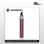 Vaporesso Eco One Pro pod kit Wine Red